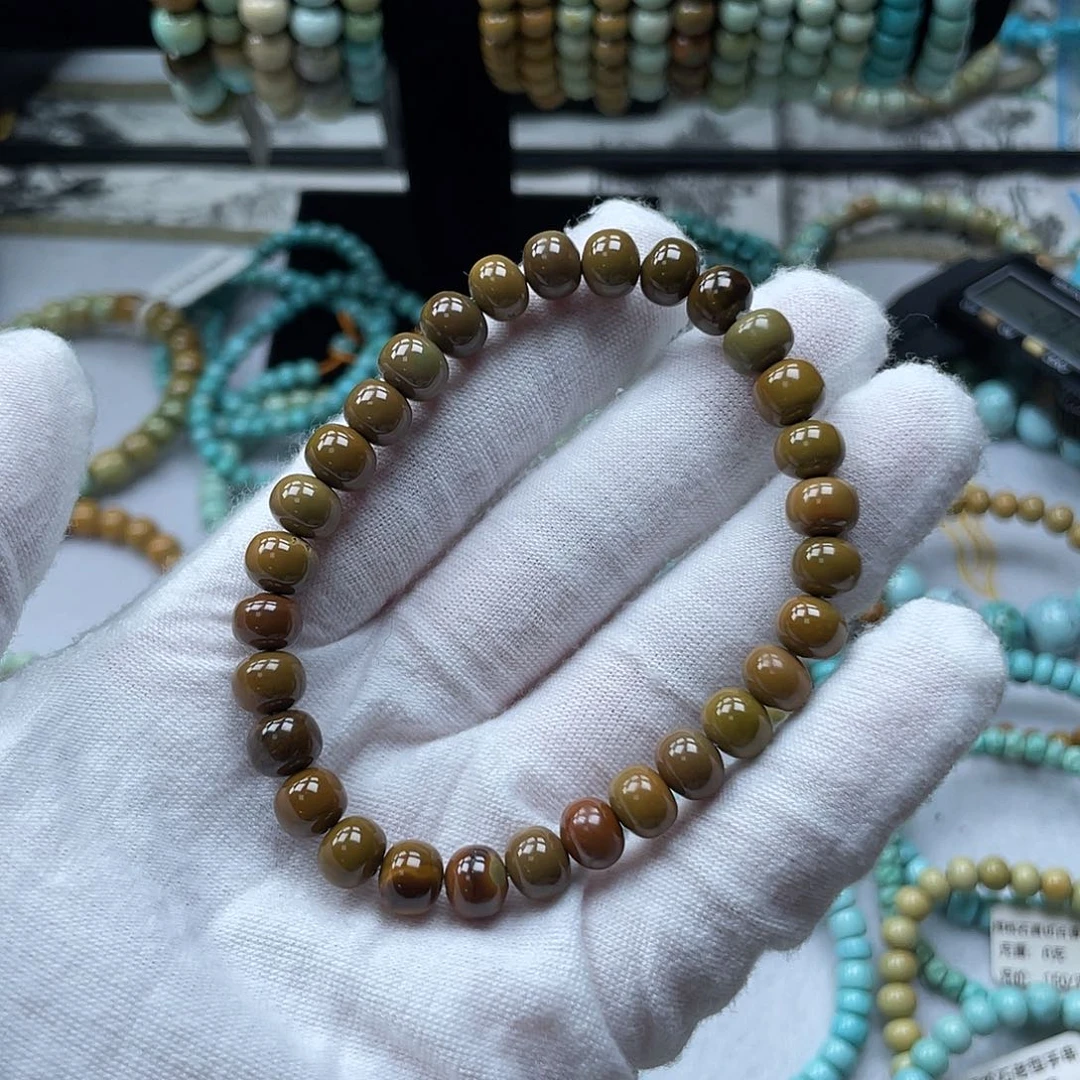 未镶嵌绿松石珠宝奇石L**s