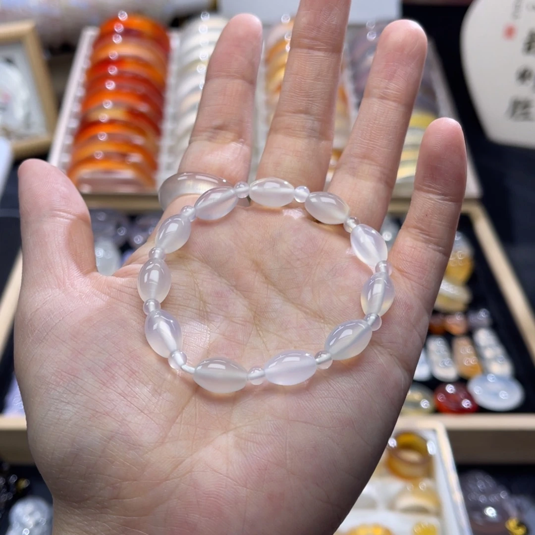 玛瑙/玉髓未镶嵌手链