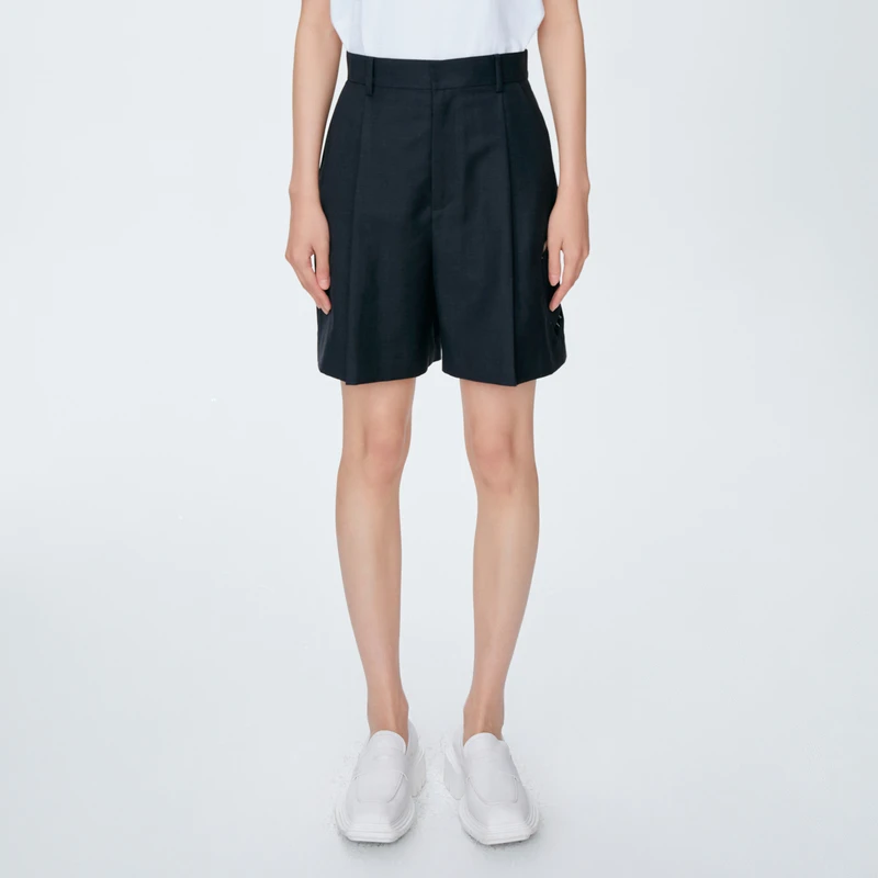 REVAN芮范高级感链条镂空西装马裤O31303150