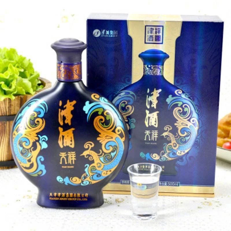 津酒天祥52度整箱500ml*6瓶装52度