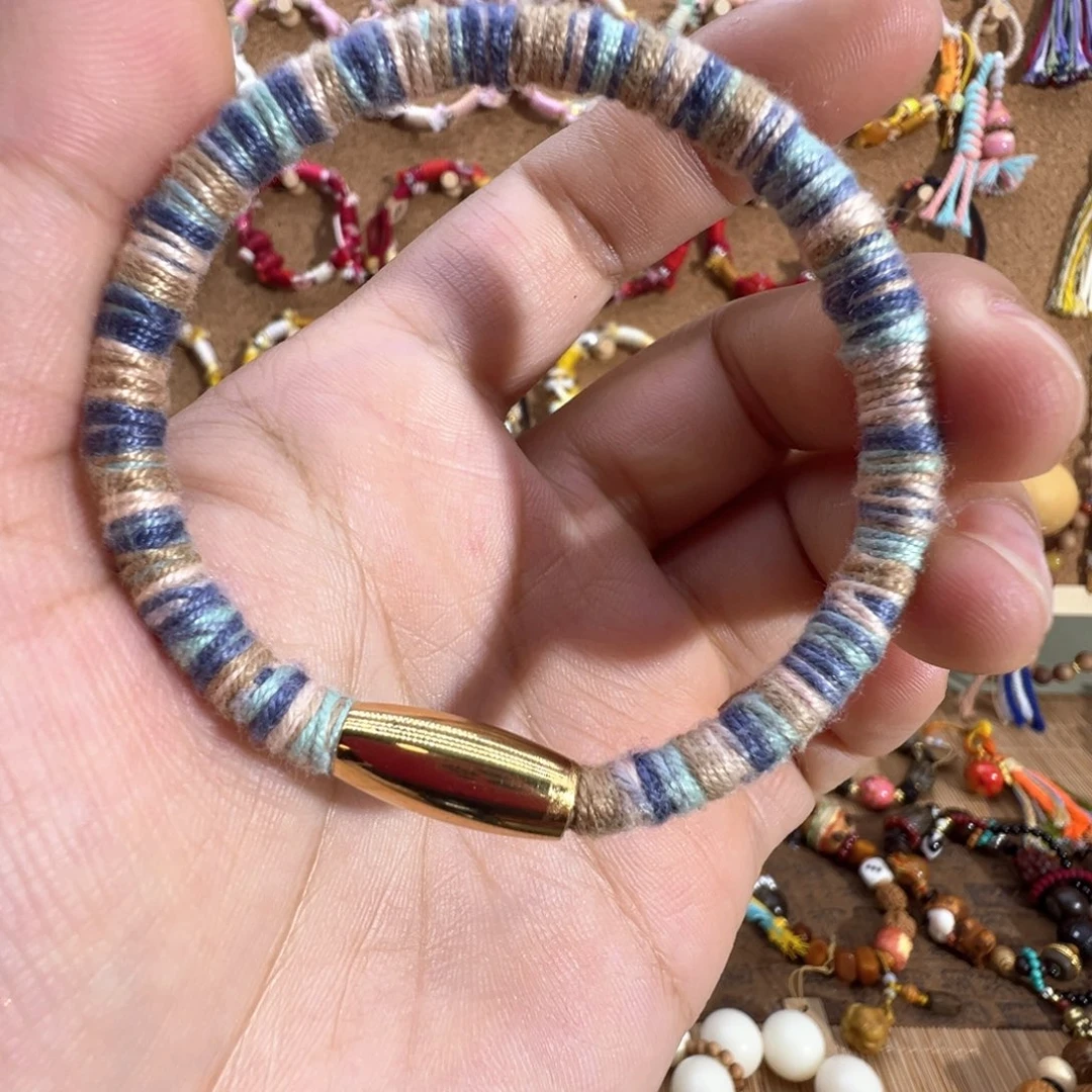 玛瑙/玉髓手链合金丫*