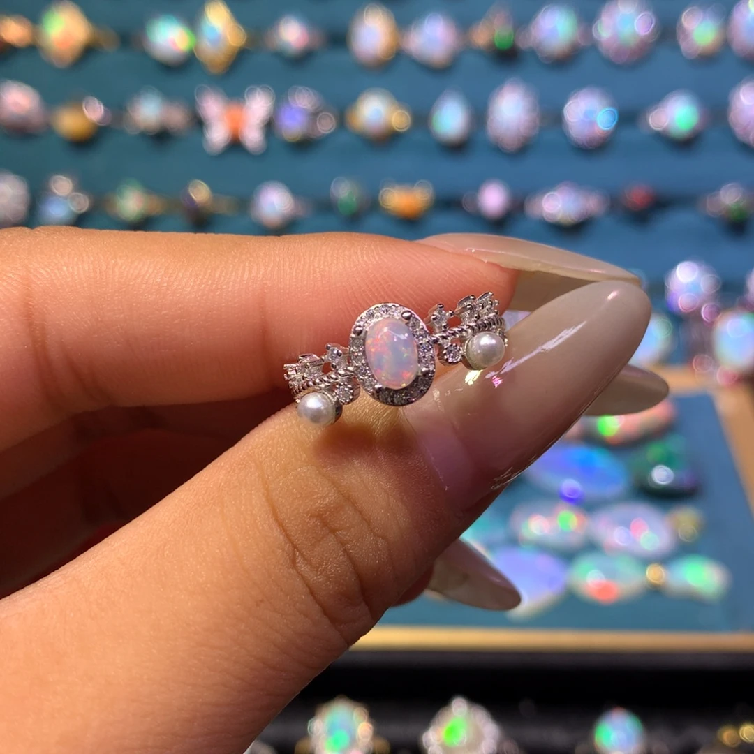 欧泊银S925镶嵌福利款 不退不换