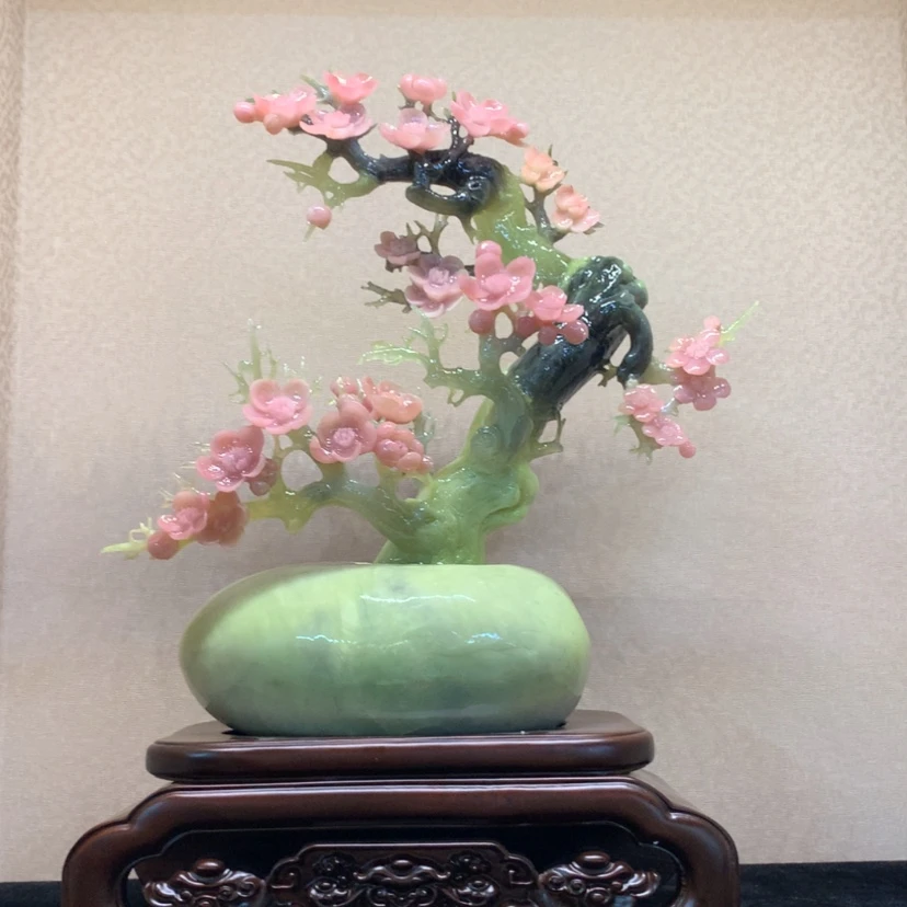 【闪购商品】未镶嵌蛇纹石玉摆件覆膜