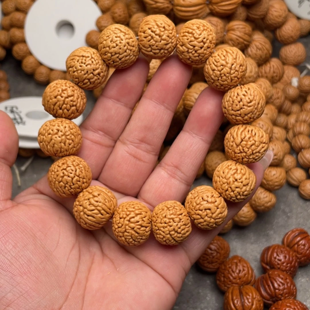 手串桃核龙鳞苹果闪59