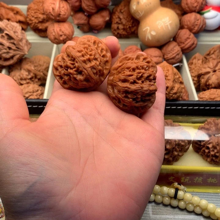 吊坠文玩核桃44尺寸毕业对儿宫灯