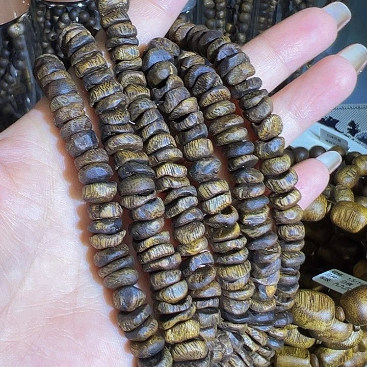 沉香手串尚*沉水老料包壳多圈0828