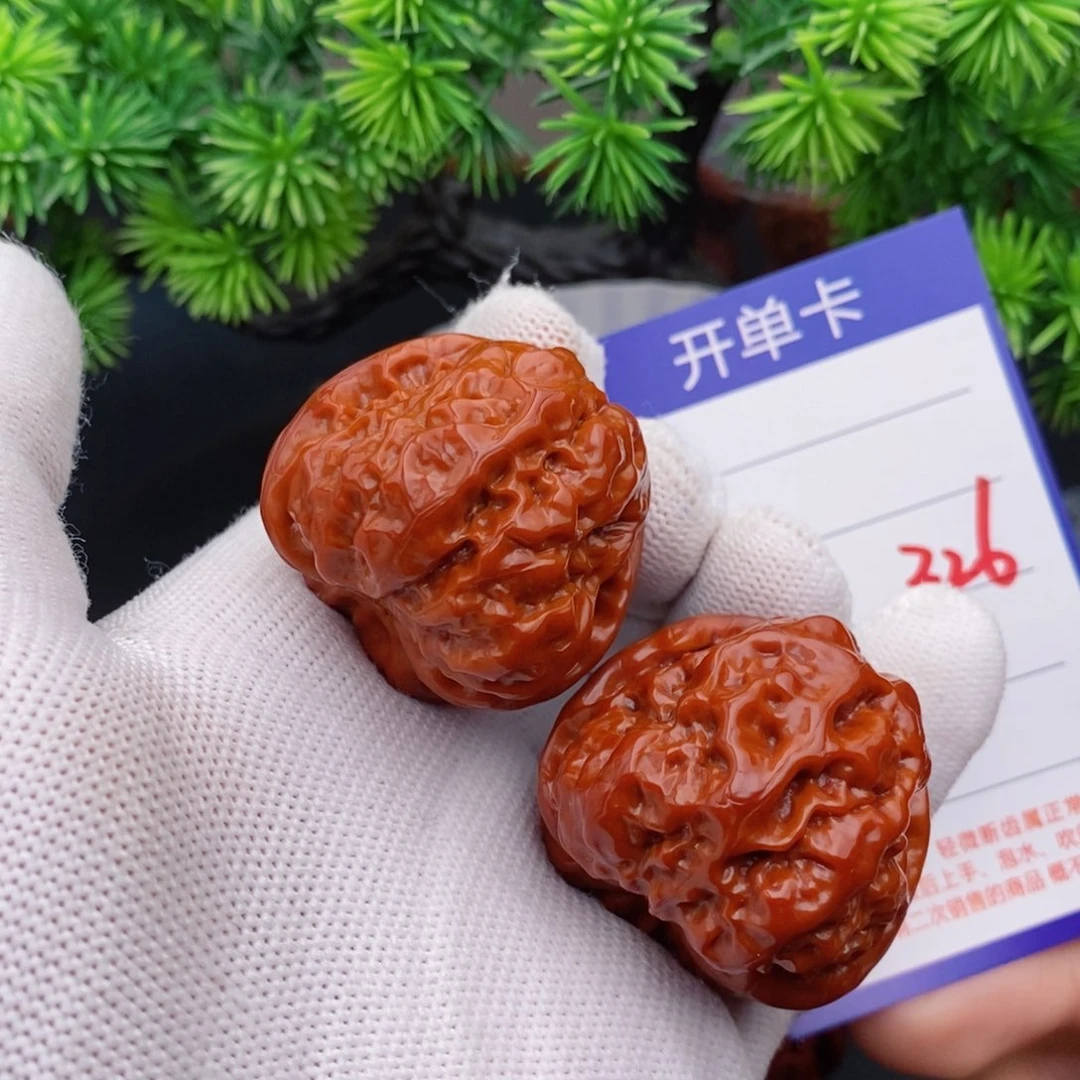 把件文玩核桃38蛤蟆头326