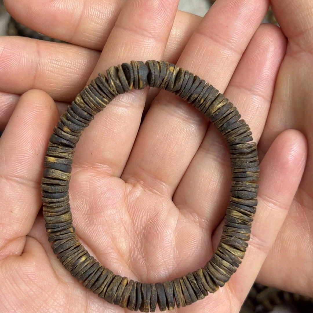 沉香手串香脉沉水药片珠0.8规格