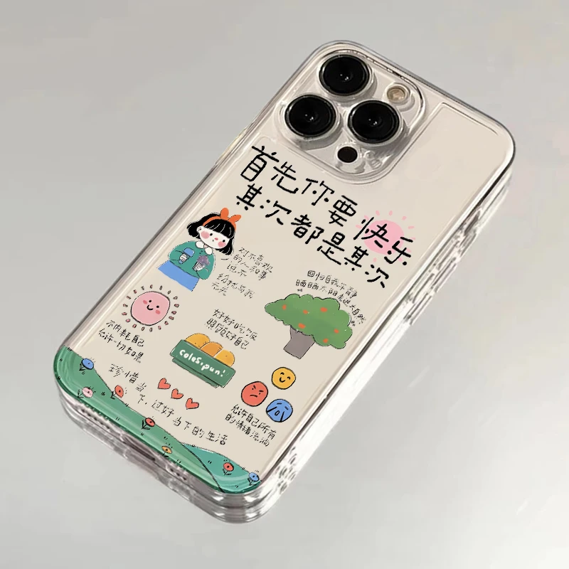 SODUKE首先你要快乐适用iphone16/15手机壳苹果14华为vivo小米opp