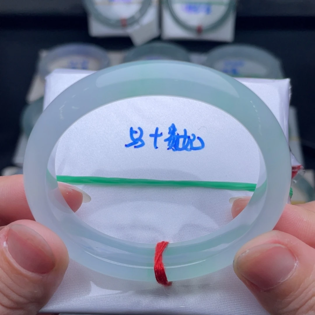 翡翠未镶嵌手镯翡翠手镯57