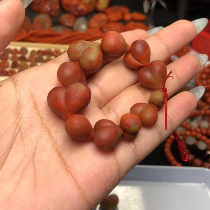 手链未镶嵌南红玛瑙豆****)