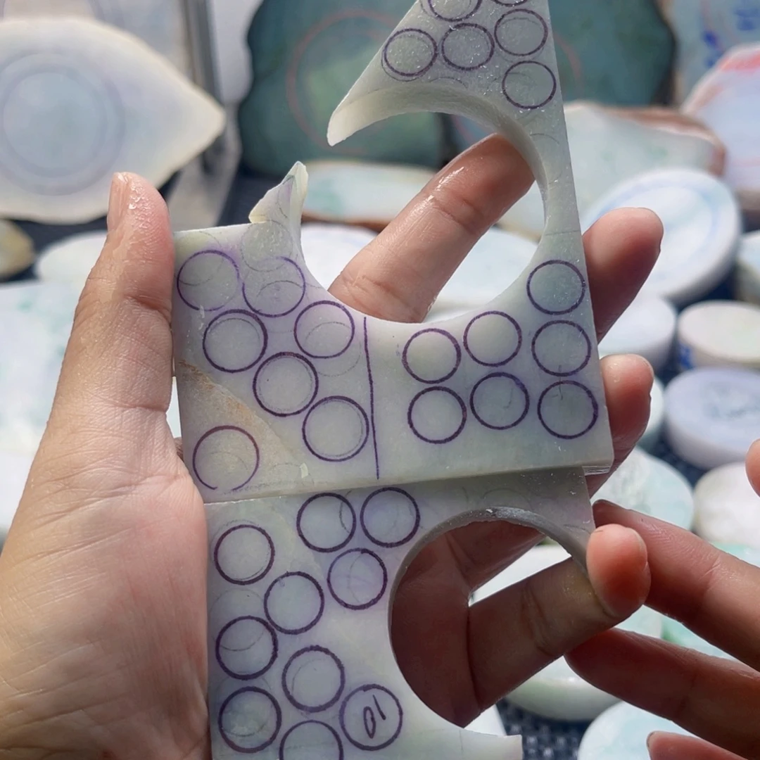 翡翠未镶嵌挂件缅甸翡翠