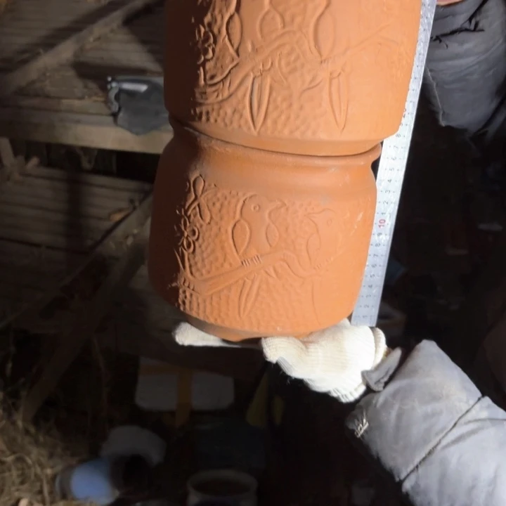 红陶口径 花盆 高度18 18