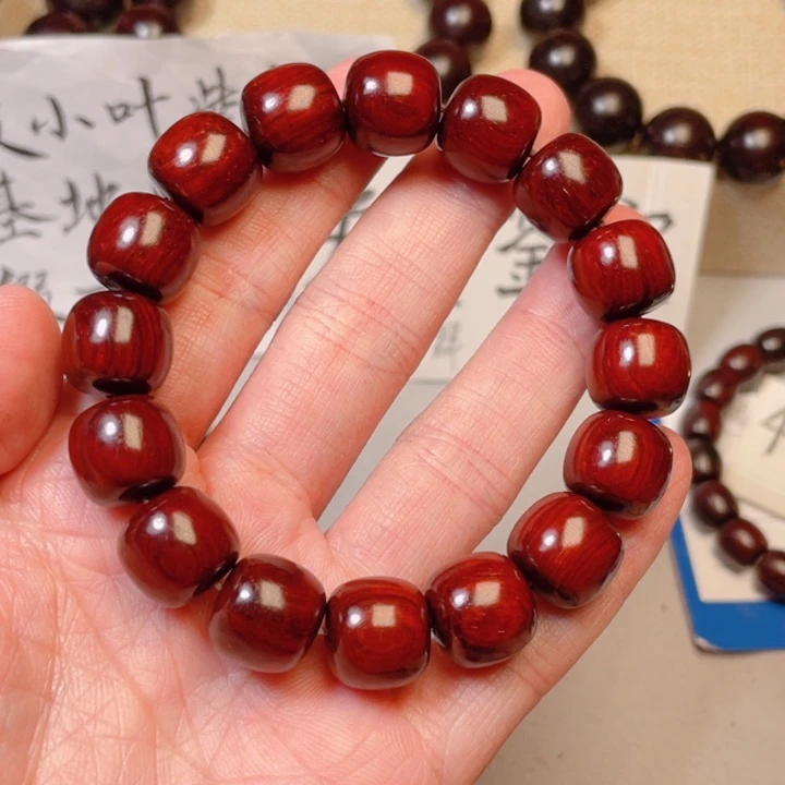 小叶紫檀手串/手链华*1314顶泥
