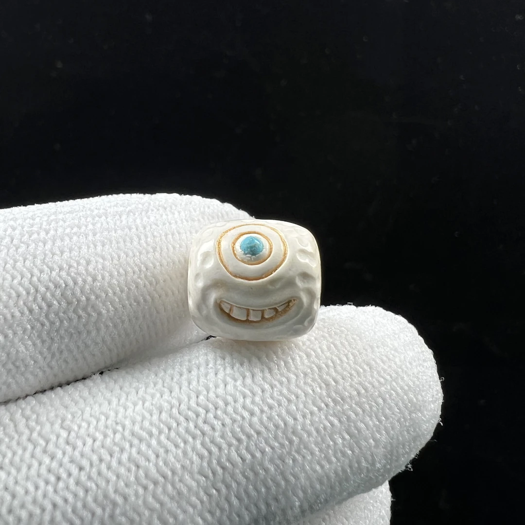 X7559天然猛犸牙 配饰 11*12mm支持鉴定 假一罚四