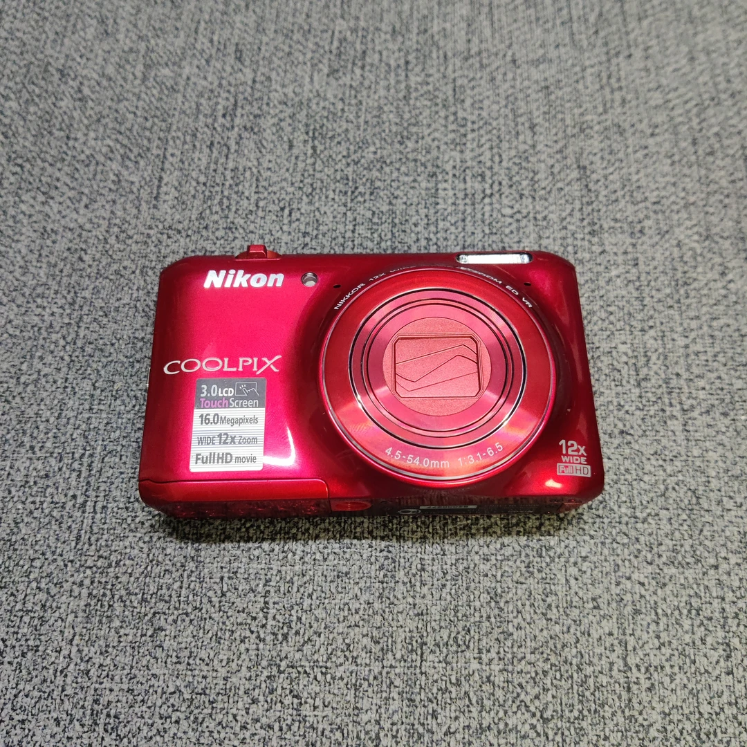 95新 Nikon/尼康 S6400 长焦相机 12倍光变 触摸屏1602w高像素