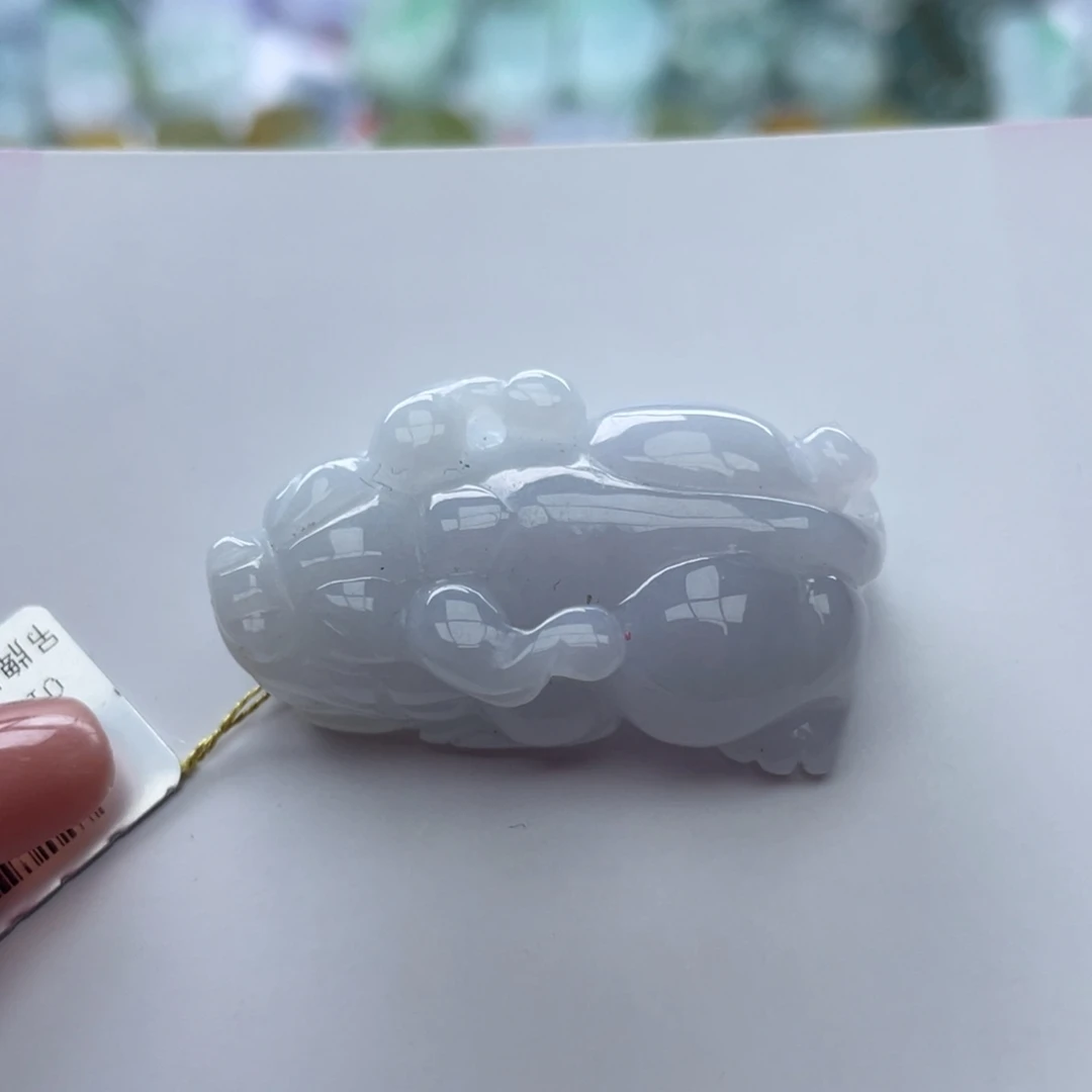 翡翠颈饰未镶嵌貔貅