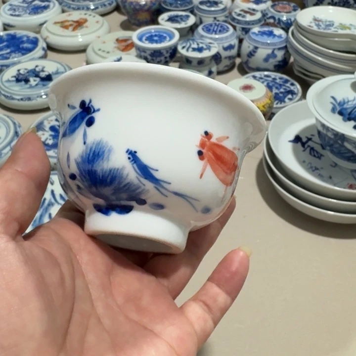景德镇手工手绘杯