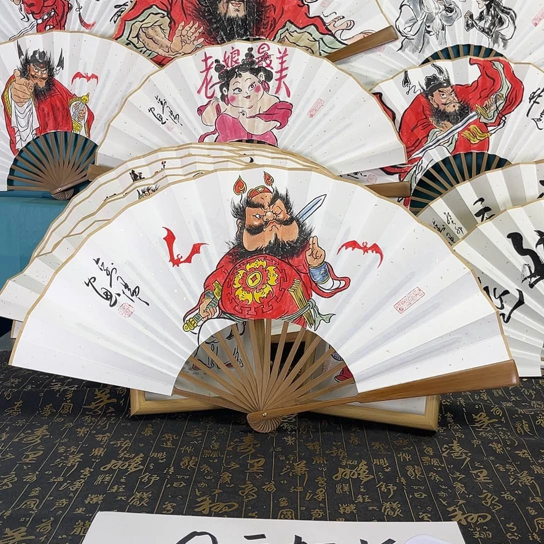 国画远*手绘折扇一把