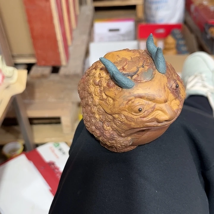 紫砂茶宠紫砂金蟾