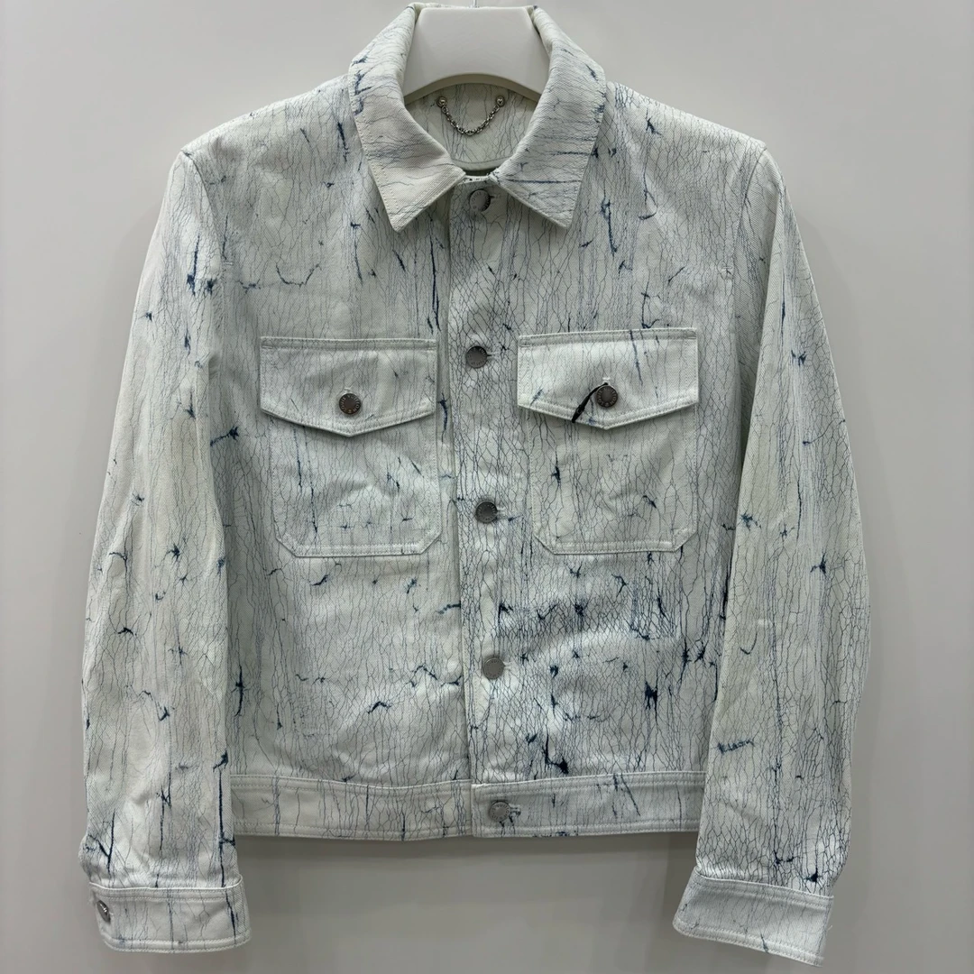 99新 LouisVuitton/路易威登 大理石印花夹克外套/46码/编号5961