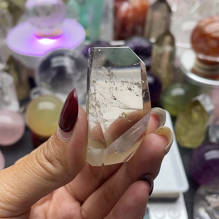 仁***勇未镶嵌珠宝半成品水晶58幽灵随行