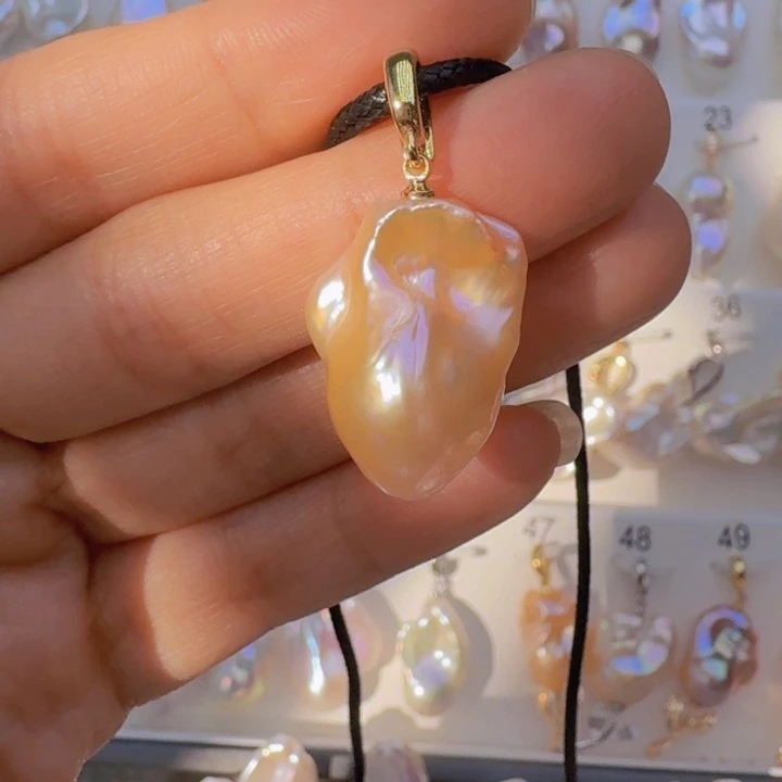 淡水珍珠未镶嵌颈饰