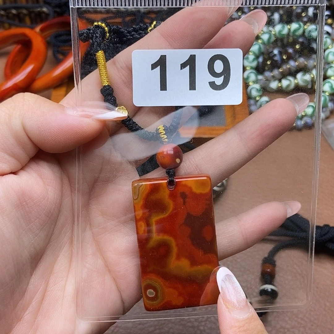 玛瑙/玉髓未镶嵌颈饰