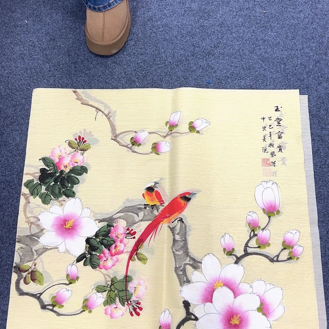 国画国画作品纯手绘