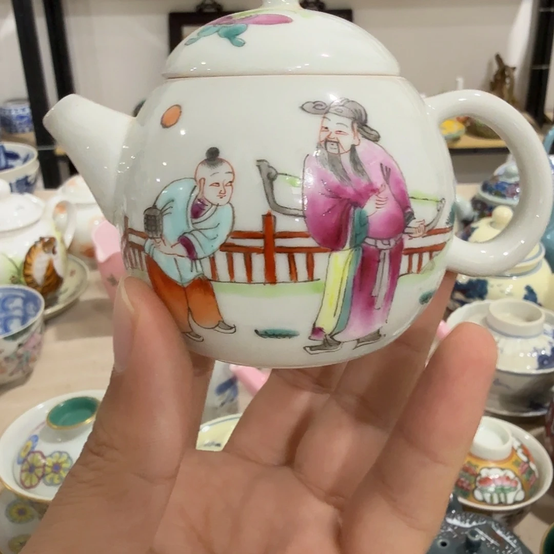 其他陶摆件的错开有的是自己