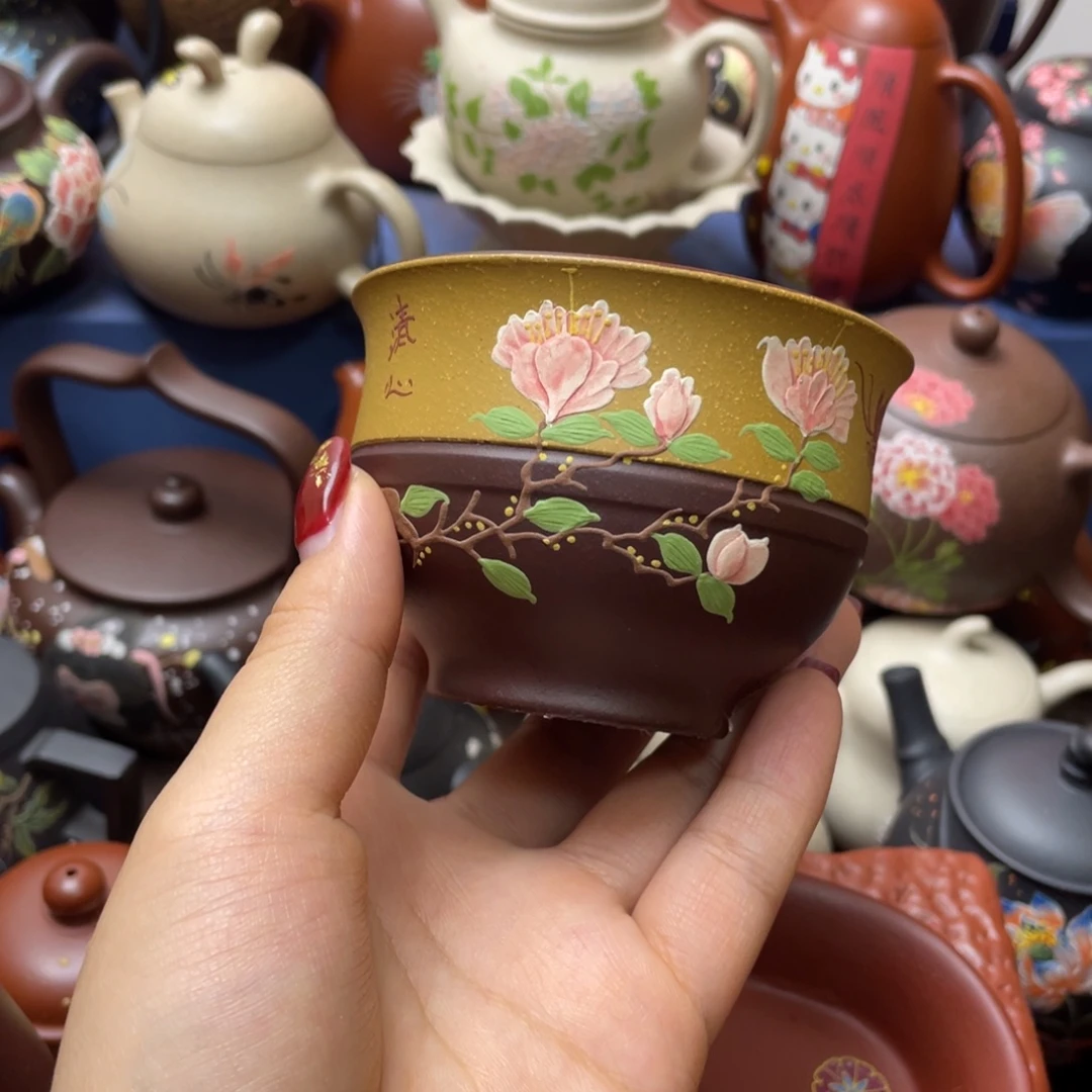茶杯紫砂紫砂主人杯160cc