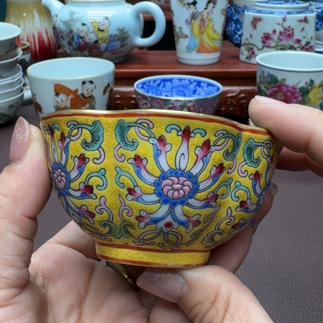 瓷片景德镇仿古手工制作精品展示