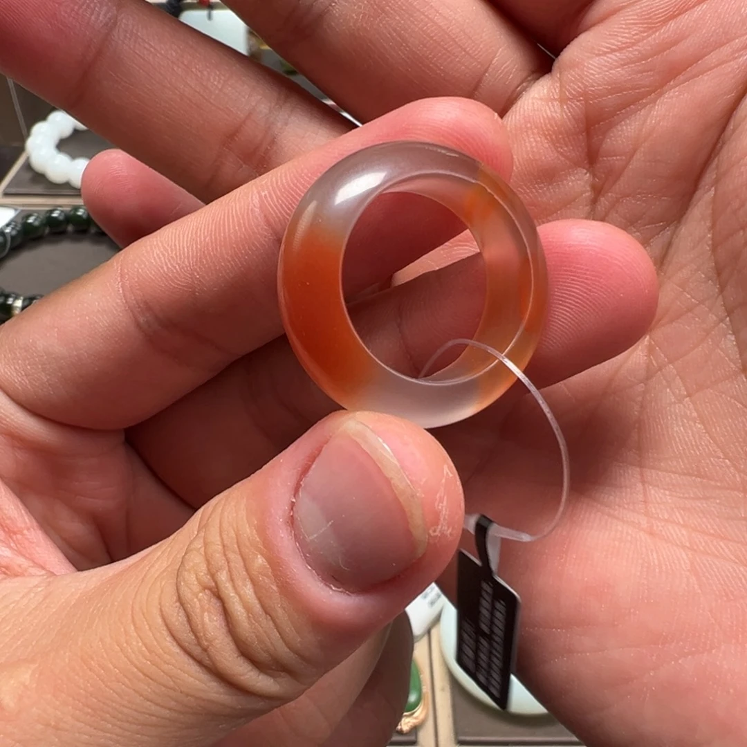 燕***腰未镶嵌手链玛瑙/玉髓圈口19