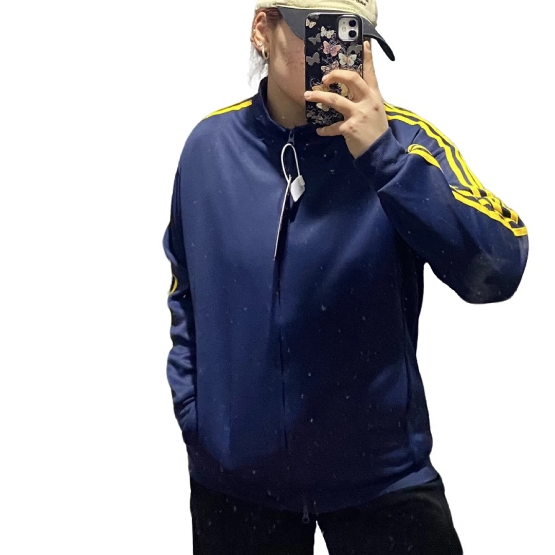 美式复古设计感开衫卫衣宽松长袖百搭上衣外套春秋新款