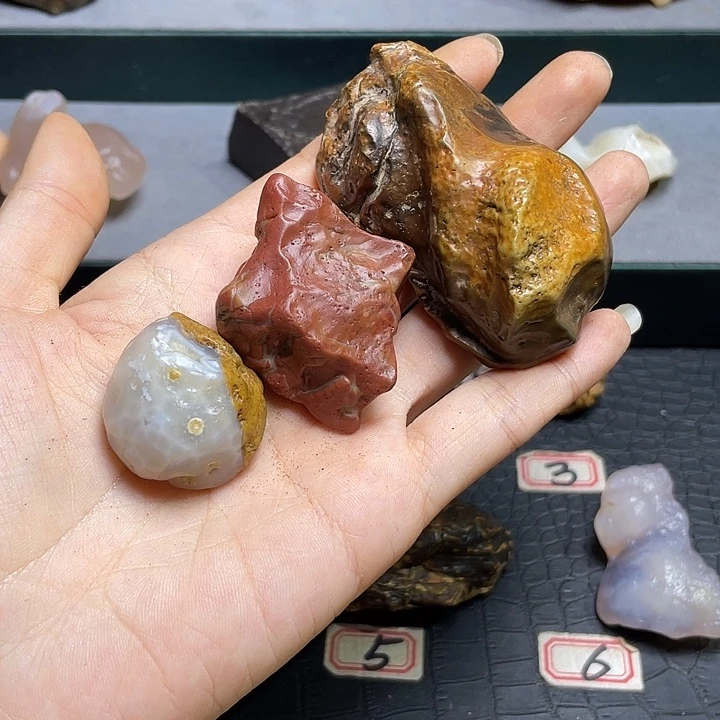 石***音有机玻璃阿拉善戈壁石