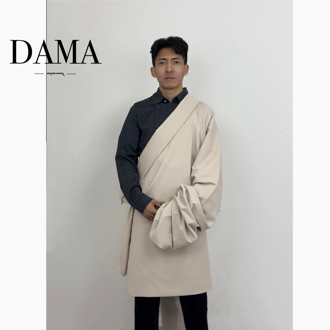DAMA达玛传统藏袍男士藏服宽松版