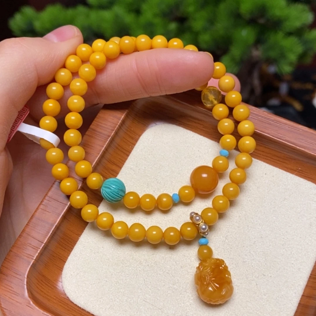 【闪购商品】手链蜜蜡未镶嵌手串