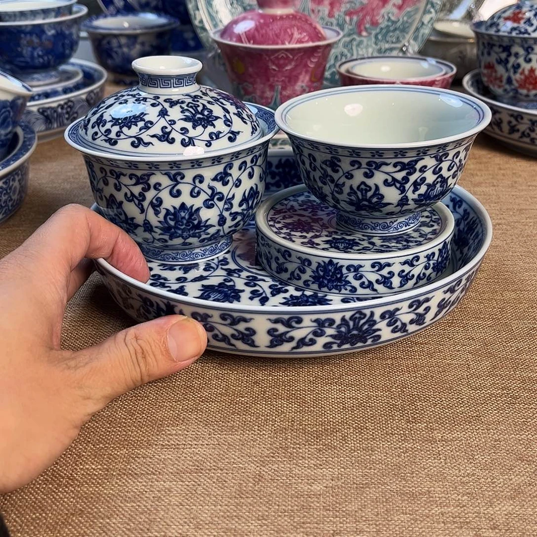 克***)高温釉下彩景德镇陶瓷