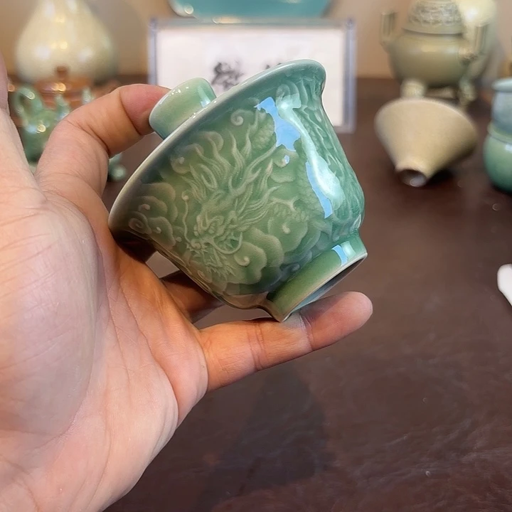 瓷片龙泉青瓷福利青瓷