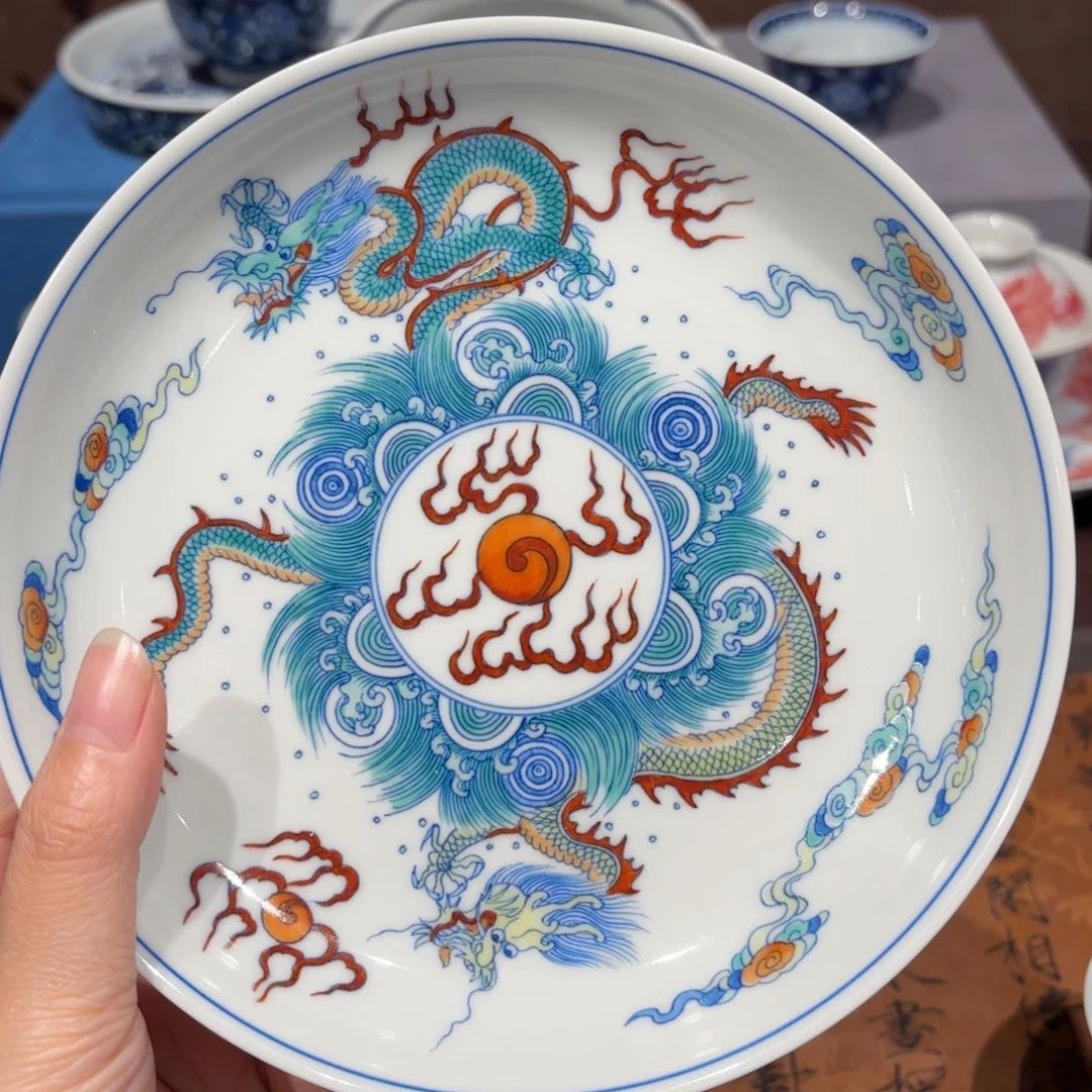 瓷片景德镇纯手工手绘