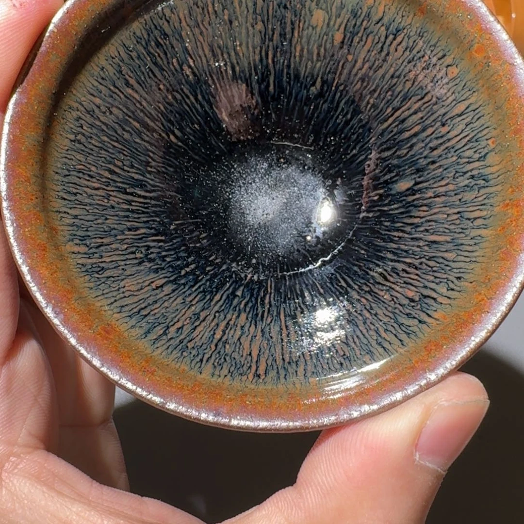 沈***灯茶盏建窑建盏精美主人杯