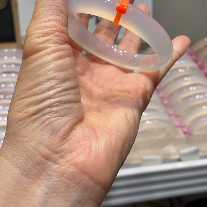 啊***姐玛瑙/玉髓未镶嵌手镯@定向白月光@【57+】