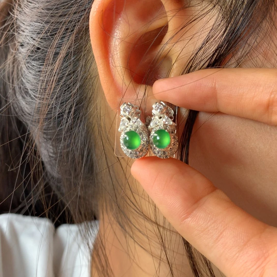 定制翡翠未镶嵌缅甸天然翡翠a货