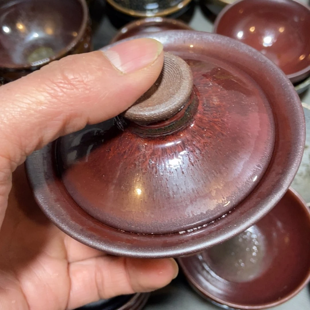 茶盏7*60建窑建盏壹铭建盏