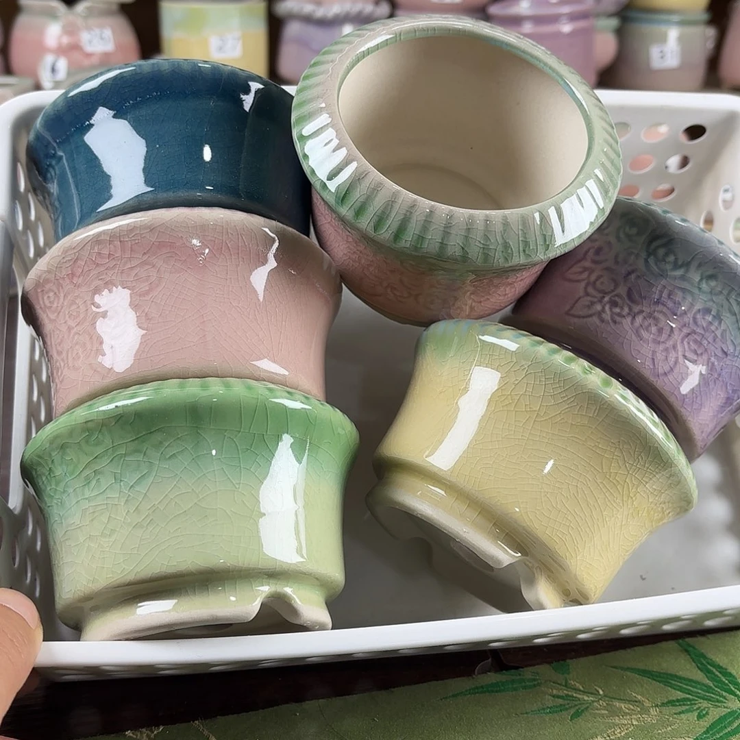 红陶量货/口6.5-9高深浅搭配发8