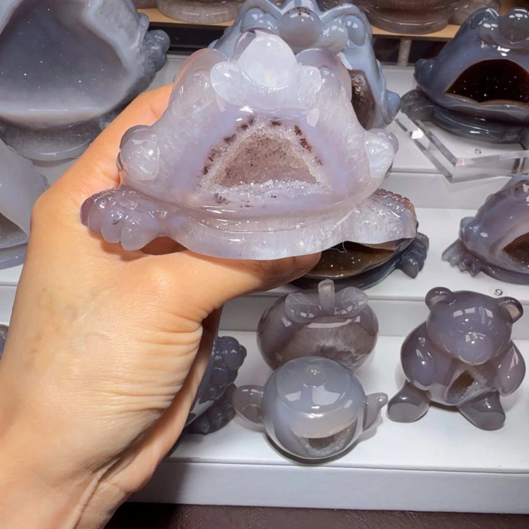 玛瑙/玉髓未镶嵌把件