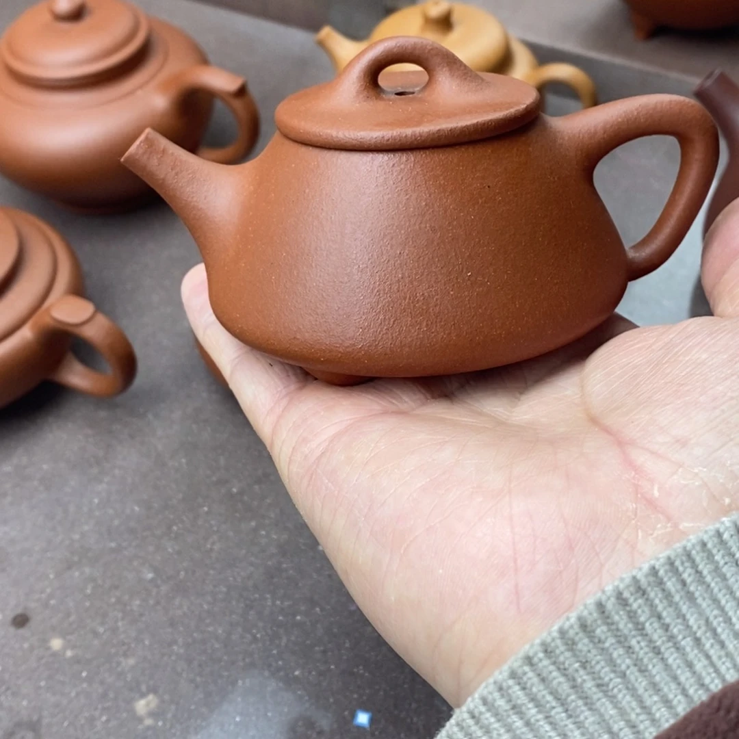 紫砂茶壶紫砂壶石瓢