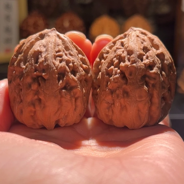 吊坠文玩核桃虎头39