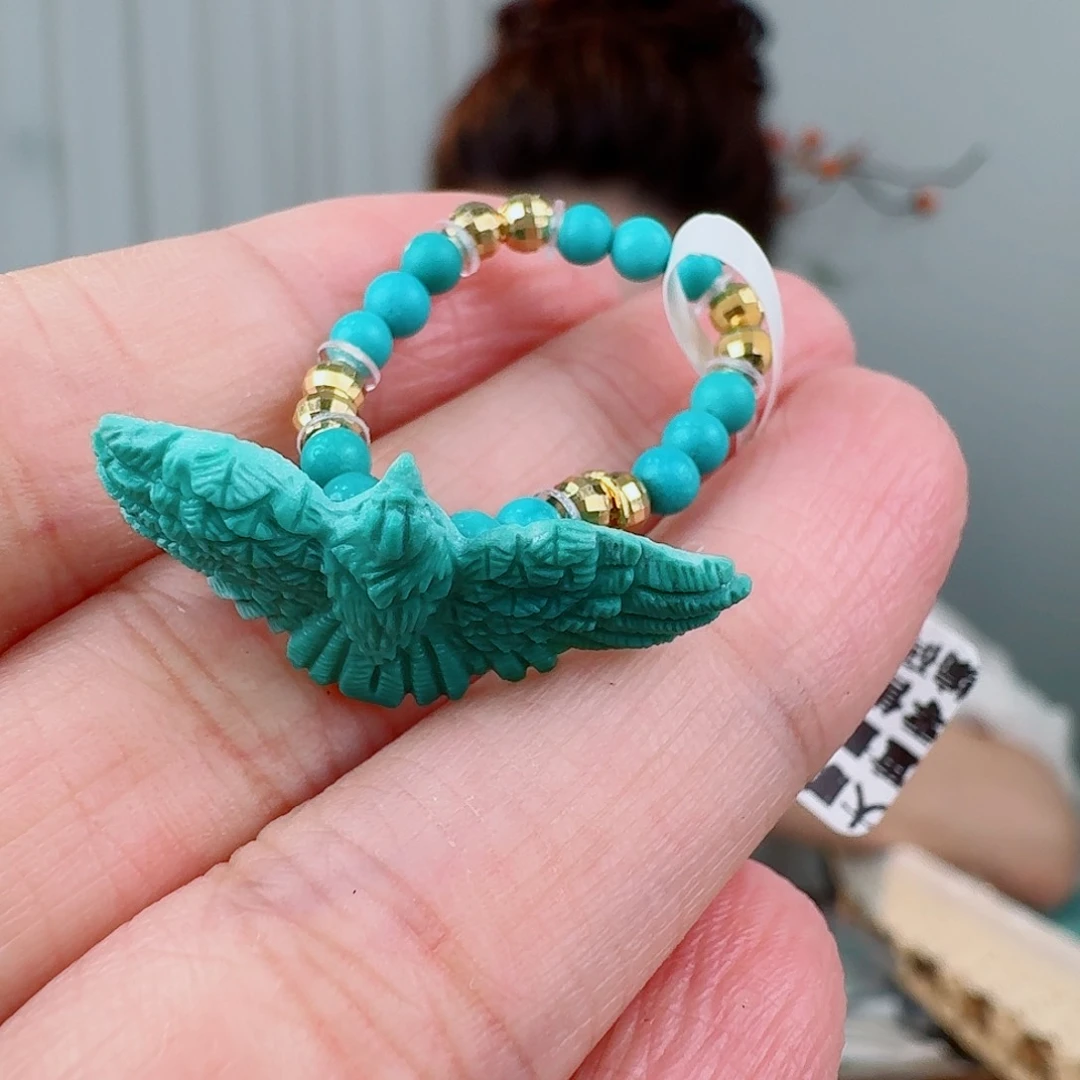 未镶嵌绿松石珠宝奇石