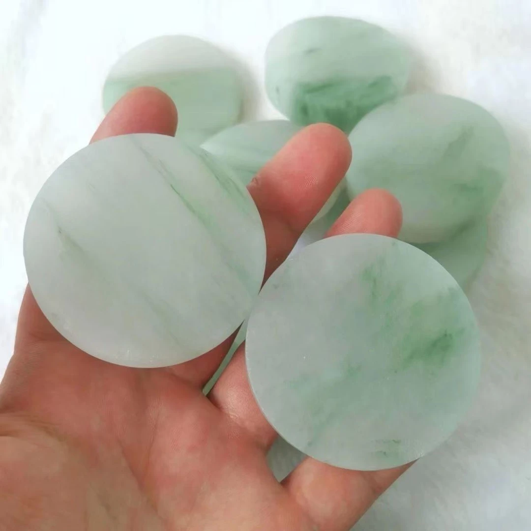 天然冰飘花心料子可加工拍一发三